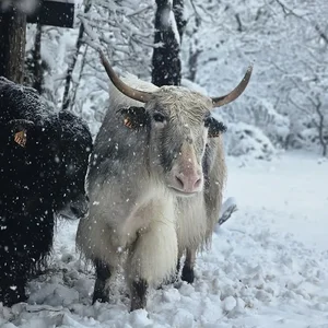 Animaux domestiques du monde entier sur le plateau du Larzac au Parc Le Theil 